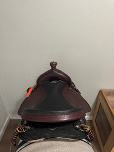 17” Crestridge Hybrid Western Saddle