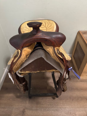 14” Round Skirt Western Saddle