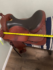 18” Frontier Western Saddle