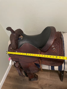15.5” Circle Y Park And Trail Western Saddle