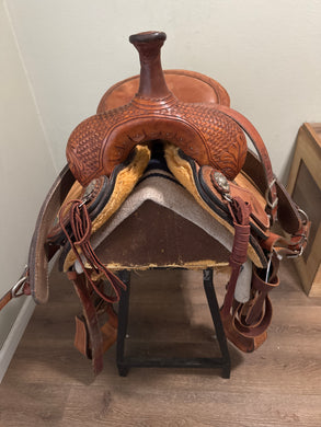 16.5” Dale Chavez Western Saddle
