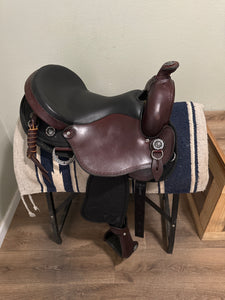 17” Crestridge Hybrid Western Saddle