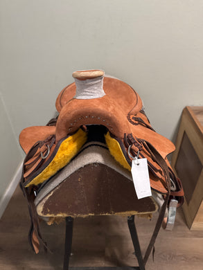10.5” Silver Royal Child’s Western Saddle