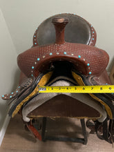 Load image into Gallery viewer, 14.5 Tahoe Western Barrel Saddle