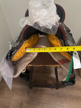 Load image into Gallery viewer, 16.5” Allegany Western Trail Saddle