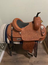 Load image into Gallery viewer, 13” ROPRO Western Barrel Saddle