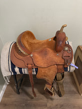 Load image into Gallery viewer, 14” Sharon Camarillo Court&#39;s Western Saddle