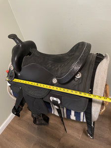 17” King Series Synthetic Western Saddle