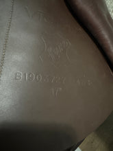 Load image into Gallery viewer, 17” Bates Adjustable Jump English Saddle