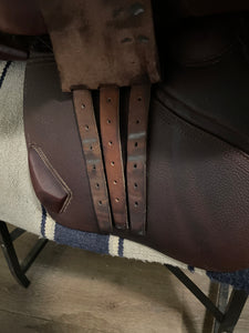 18” CWD 2GS English Jump Saddle