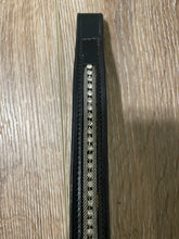 Load image into Gallery viewer, Red Barn Imperial Browband Black with Clear Stones
