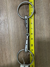 Load image into Gallery viewer, 5.75” Loose Ring Whistle Snaffle English Bit