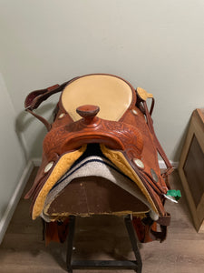 16.5” Don Leson Western Saddle
