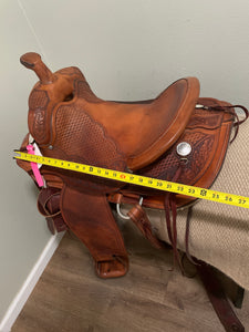 15” Tooled Western Saddle