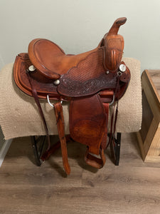 15” Tooled Western Saddle