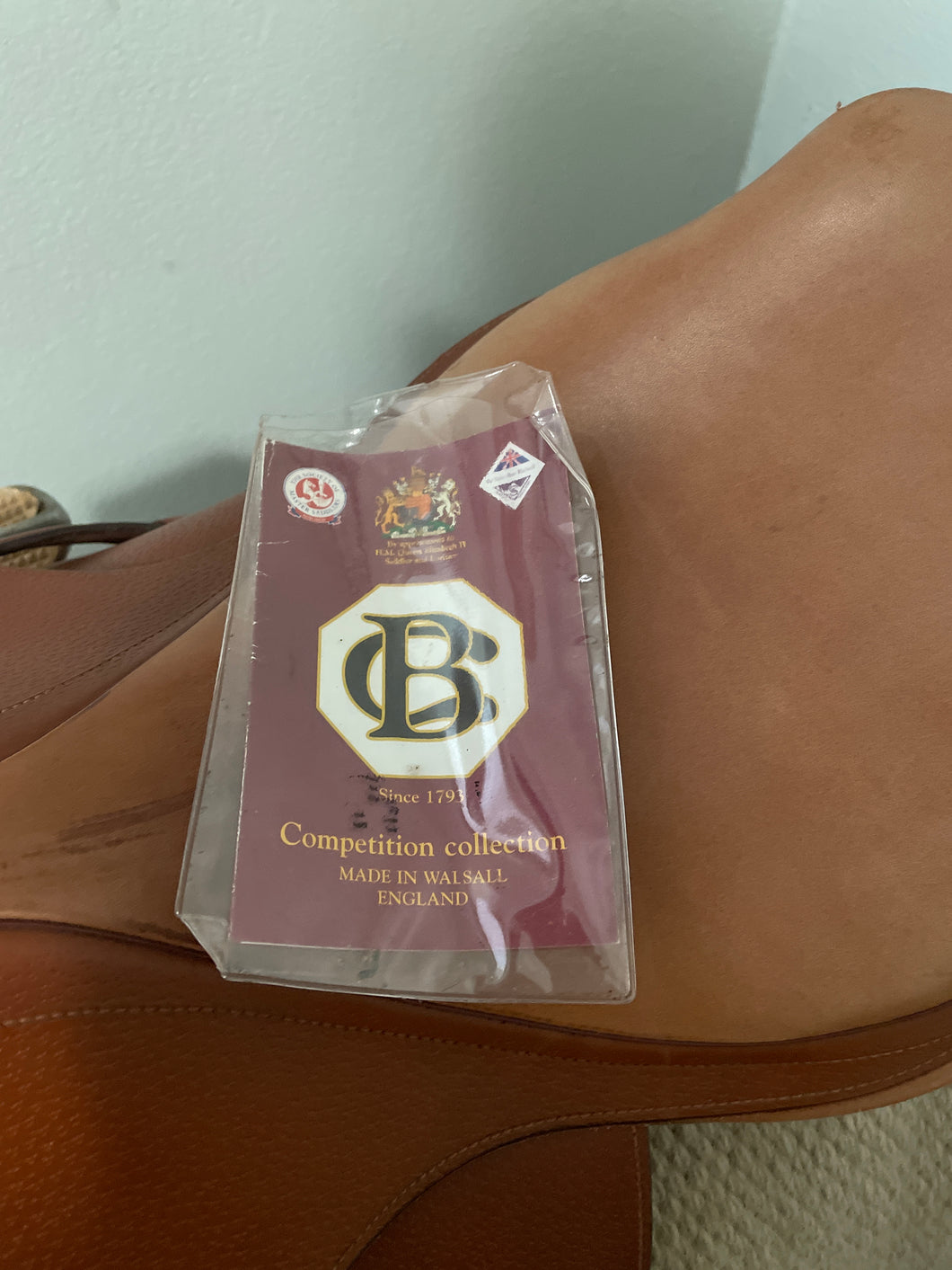 17” Barnsby AP English  Saddle