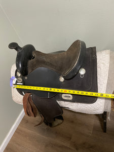 14” King Series Synthetic Western Saddle