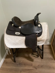 14” King Series Synthetic Western Saddle