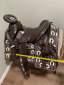 15” Spanish Parade Western Saddle
