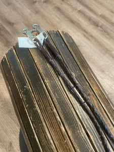 Dark Brown Romel Leather Reins