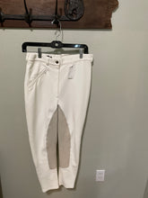 Load image into Gallery viewer, 34 Ariat White Breeches