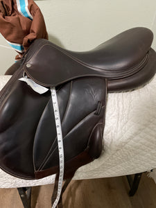 18” Voltaire Lexington  Jump Saddle Monoflap