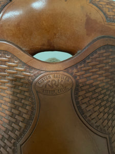 15” Tooled Western Saddle