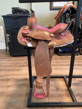 Load image into Gallery viewer, 12” western kids saddle