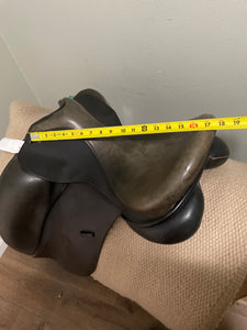 17”  Custom Monoflap Dressage Saddle
