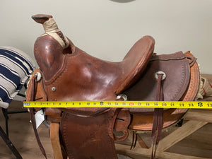 14 GS Saddlery Roper Saddle