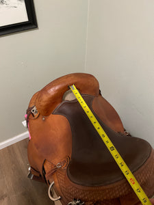15.5” Big Horn Round Skirt Endurance Saddle