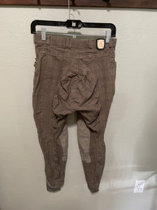 26 Brown Plaid CM Breech