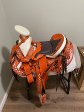 Load image into Gallery viewer, 15” Spanish Parade Saddle