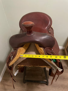 16” Diamond M Western Saddle