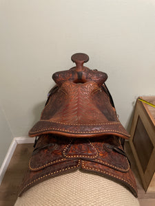 14.5” Western Saddle With Tooling