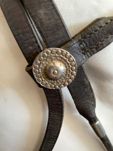 Western Bridle With Silver