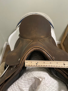 17.5”  Brown Courbette Dressage Saddle