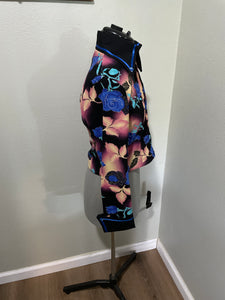 Blue Rose Western Show Shirt