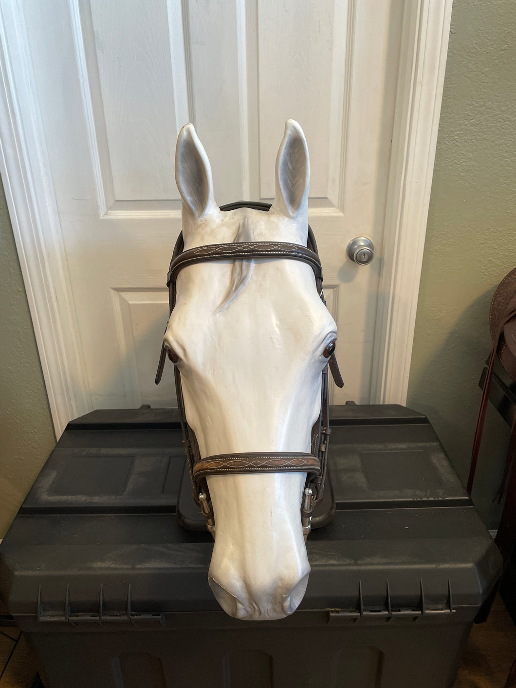 L English Bridle With Full Cheek Snaffle
