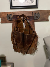 Load image into Gallery viewer, Brown Leather Chinks