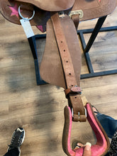 Load image into Gallery viewer, 12” western kids saddle