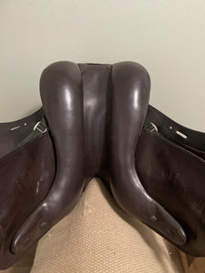 18” Brown Schleese Dressage Saddle