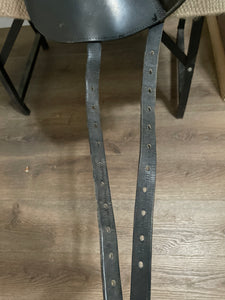 17”  Custom Monoflap Dressage Saddle